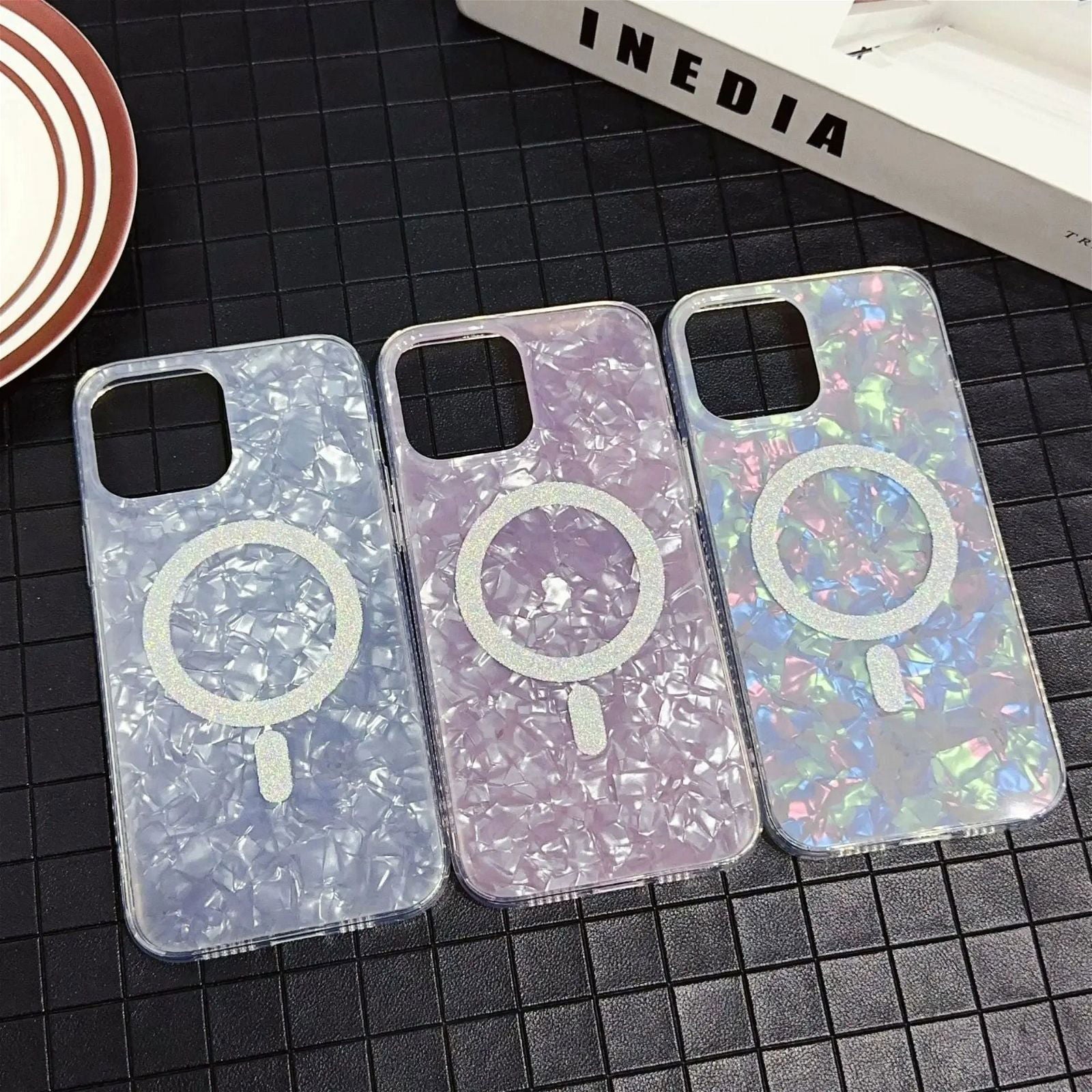 Glitter Seashell | MagSafe Phone Case - PadaSnap