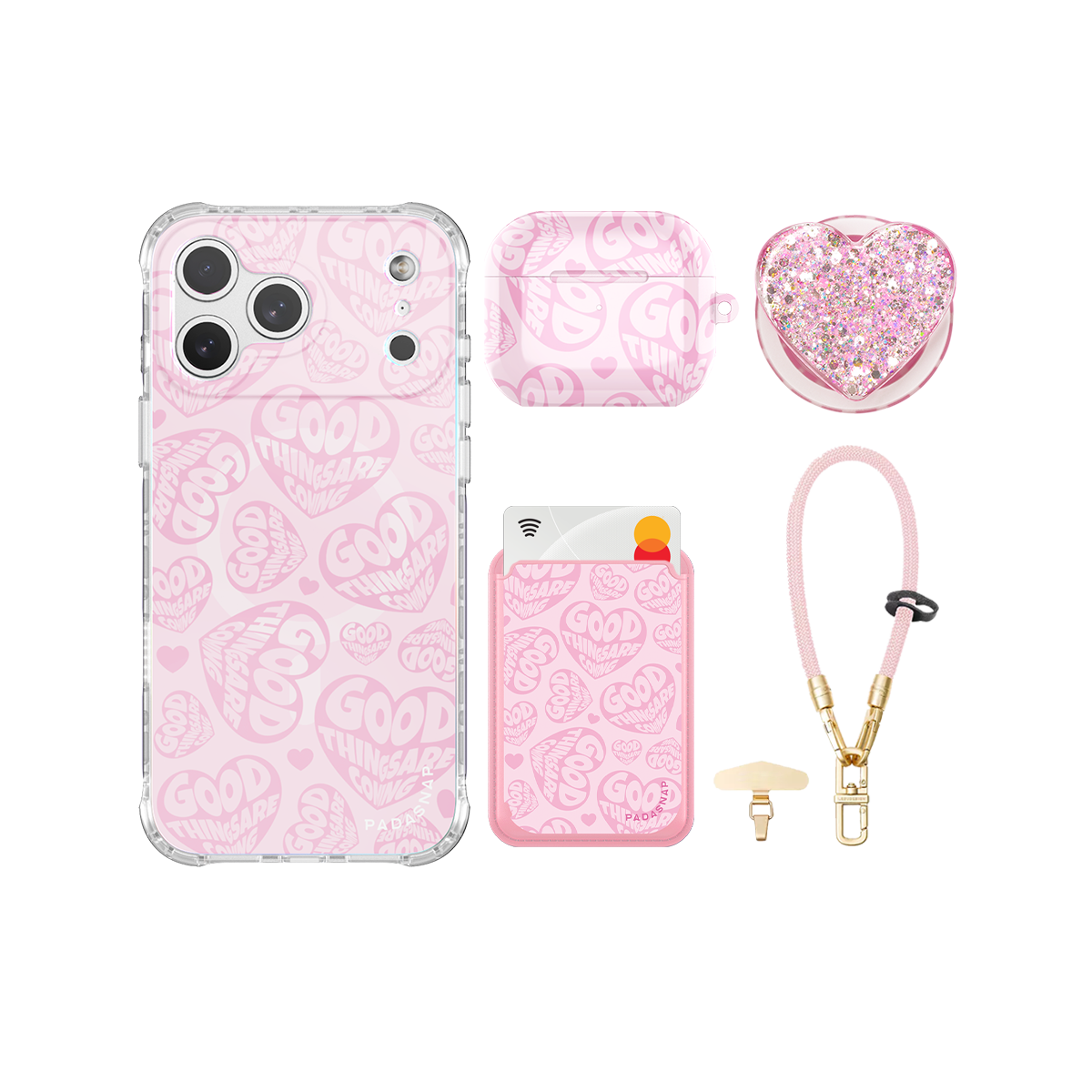 Good Things Are Coming iPhone Bundle Set