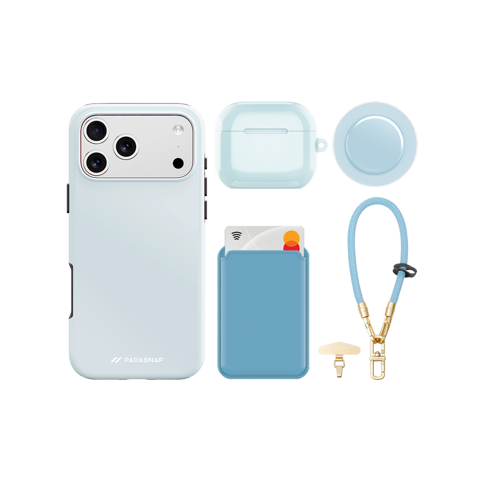 MonoTone Blue iPhone Bundle Set