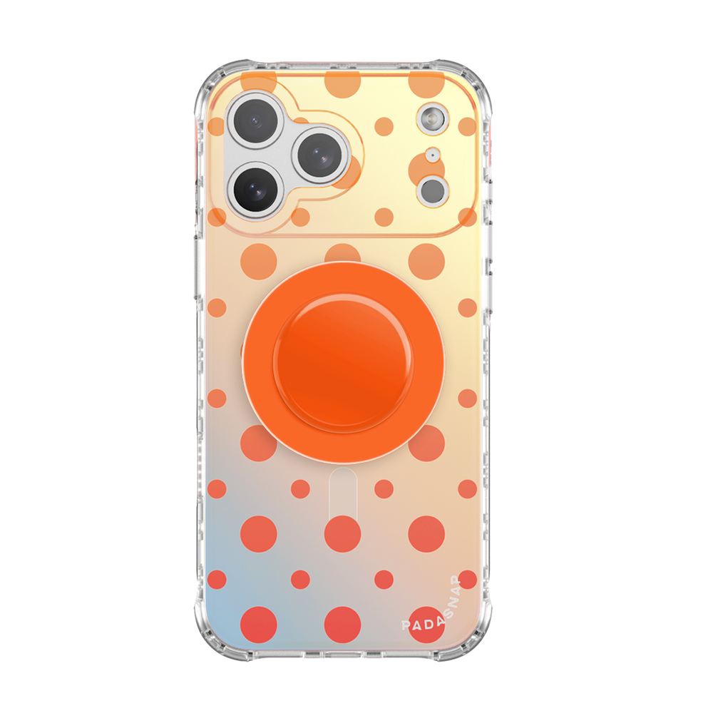 Cider Polka｜Purple MagSafe Phone Case Grip Set