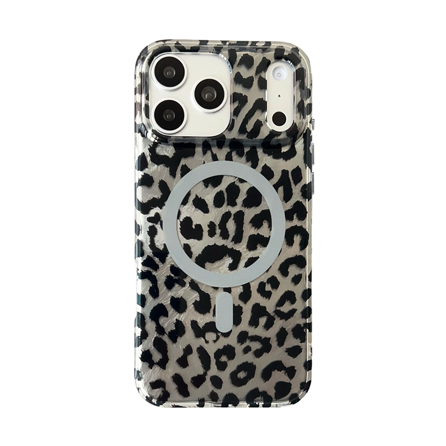 Cool Leopard | Silver MagSafe Phone Case