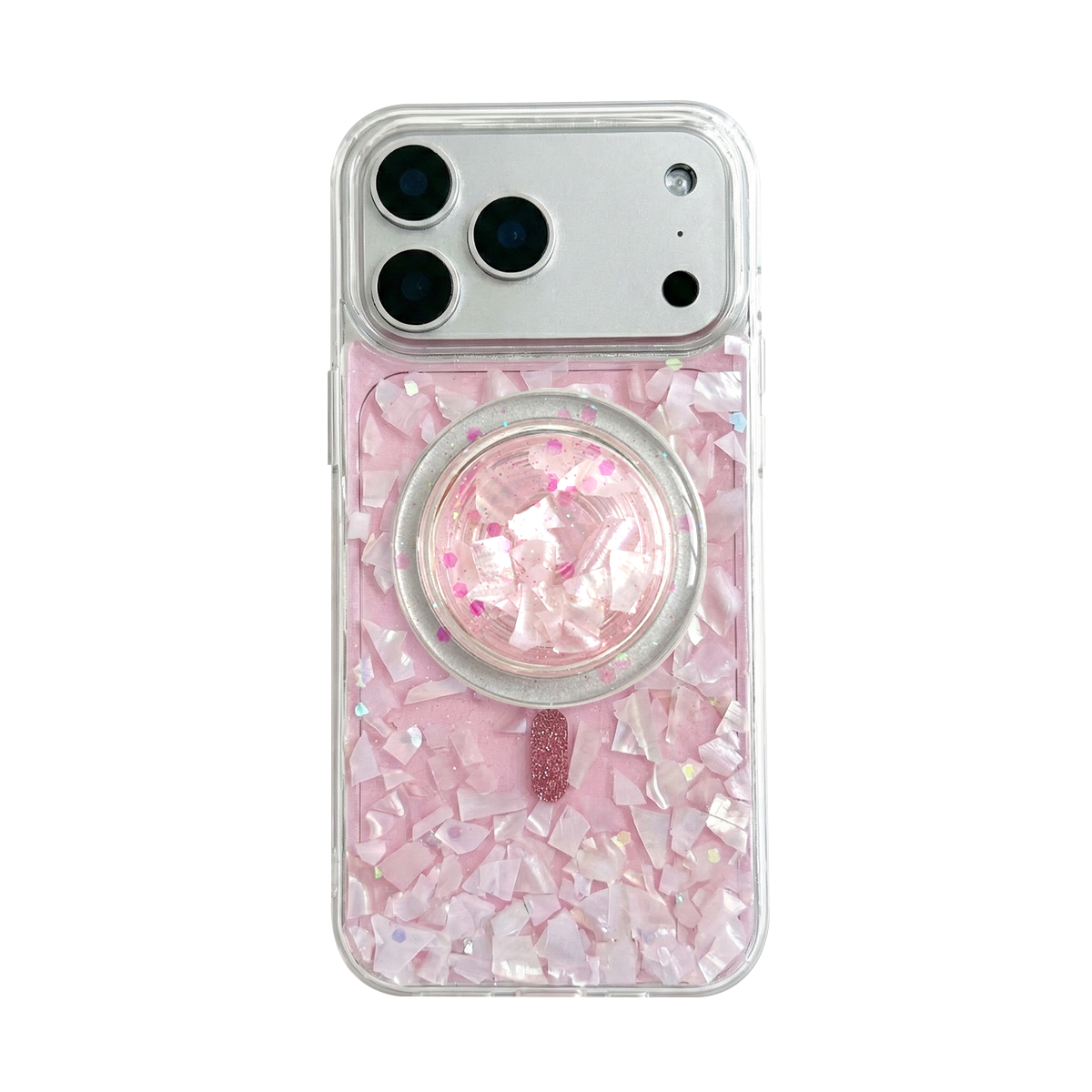 Opaline｜Pink MagSafe Phone Case Grip Set
