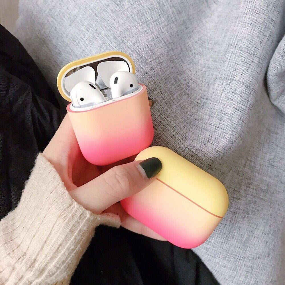 Gradient Rainbow Color AirPods Case