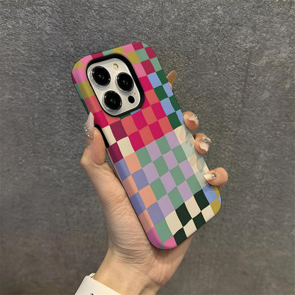 Colorful Plaid Phone Case