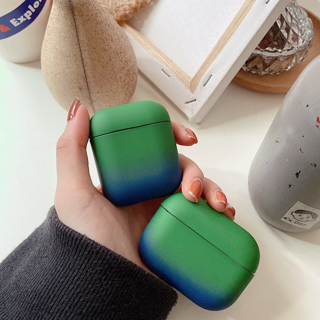 Gradient Rainbow Color AirPods Case