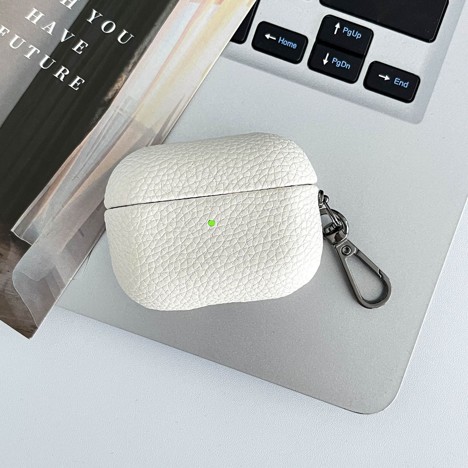 Lychee Leather Airpods Case