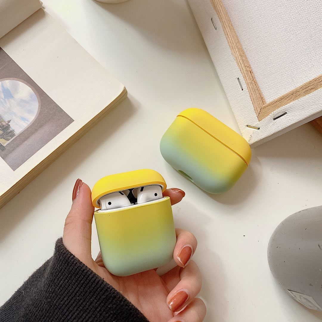 Gradient Rainbow Color AirPods Case