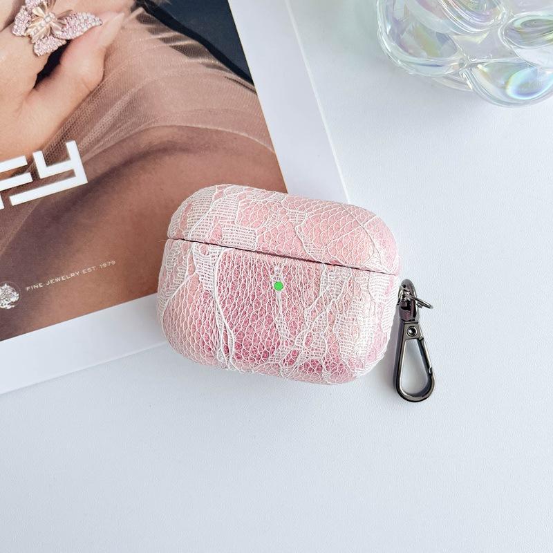 Iridescent Lace Airpods Case