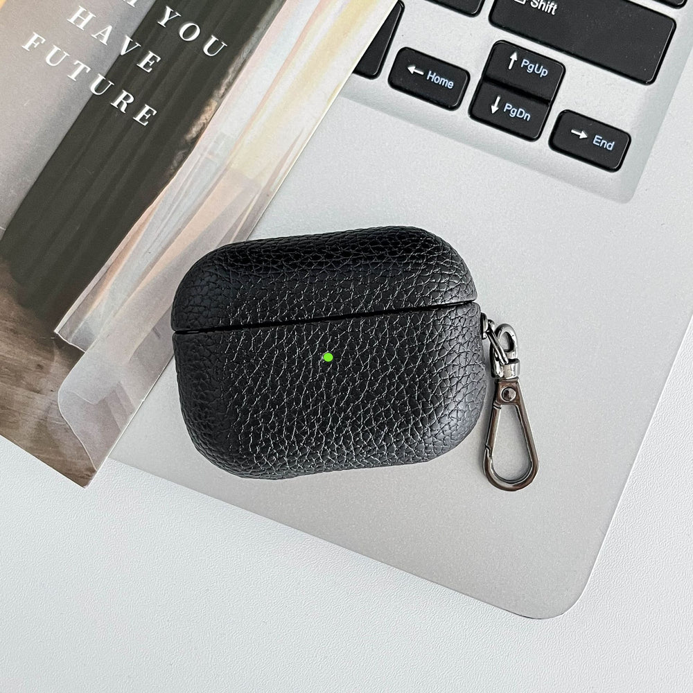 Lychee Leather Airpods Case