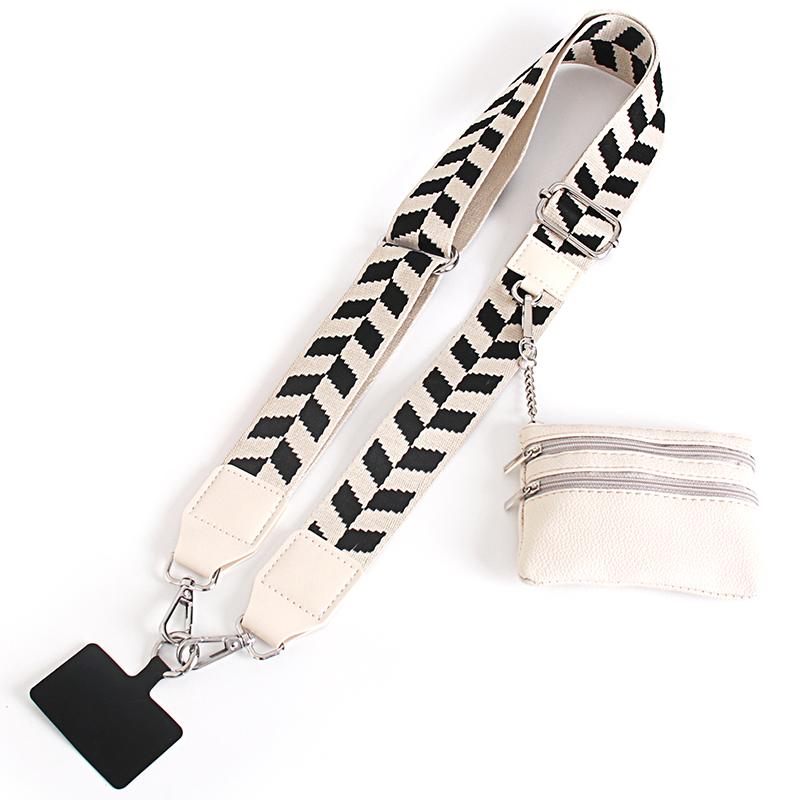 Chic Boho | Adjustable Phone Crossbody Strap With Wallet