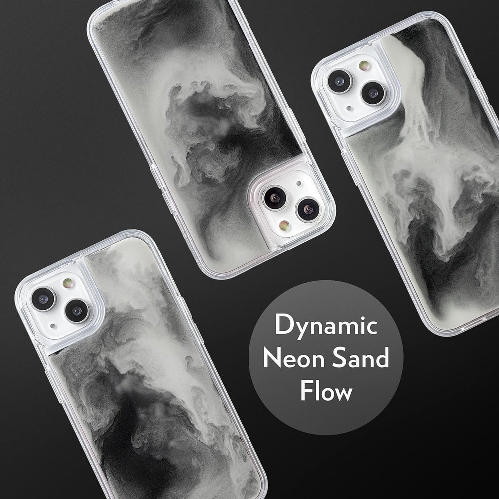 Flowing Neon Sand Liquid Luminous Phone Case