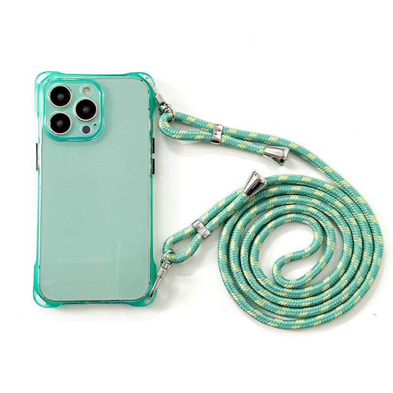 Jelly Phone Case Crossbody Strap Set