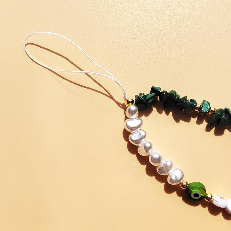 Mystery Crystal | Pearl Beaded Phone Charms