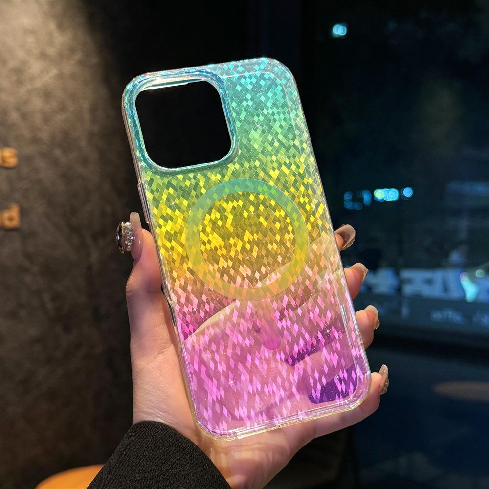 Stardust Glitter | Clear MagSafe Phone Case