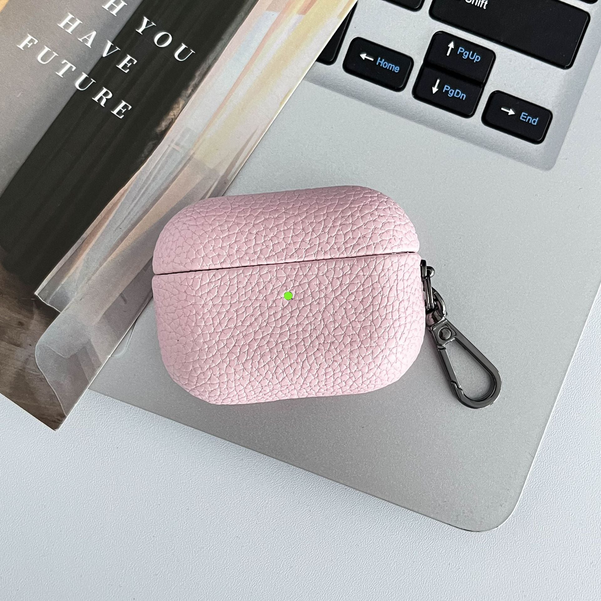 Lychee Leather Airpods Case