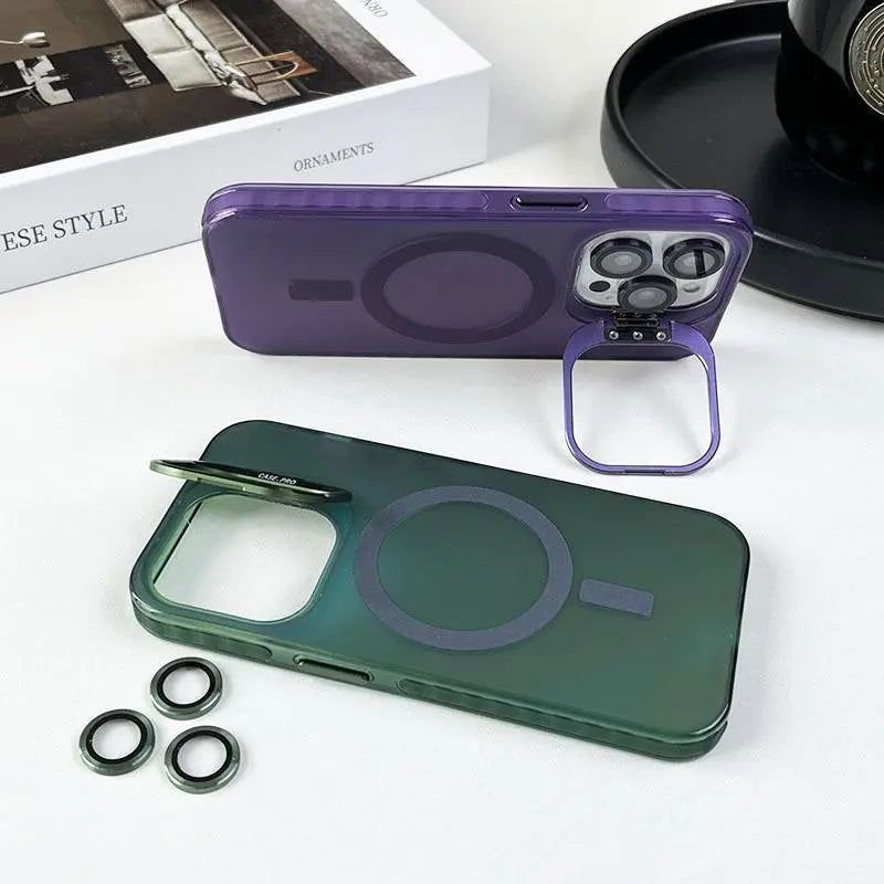 Laser Dazzling | MagSafe Phone Case With Stand - PadaSnap