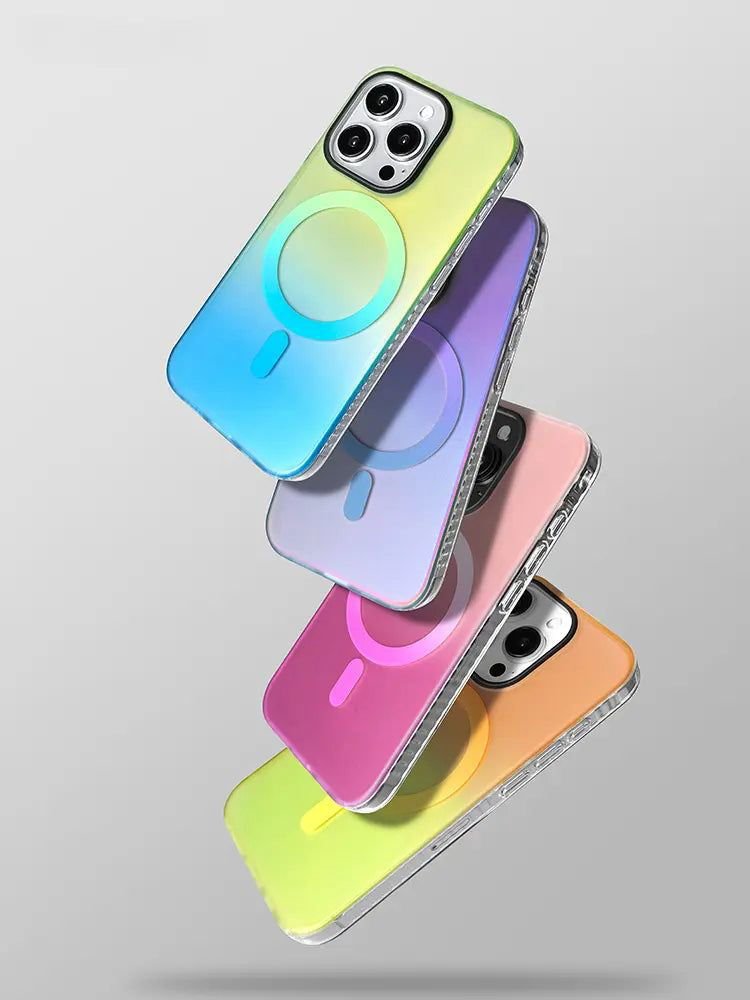 Laser Gradient | MagSafe Phone Case With Charms - PadaSnap