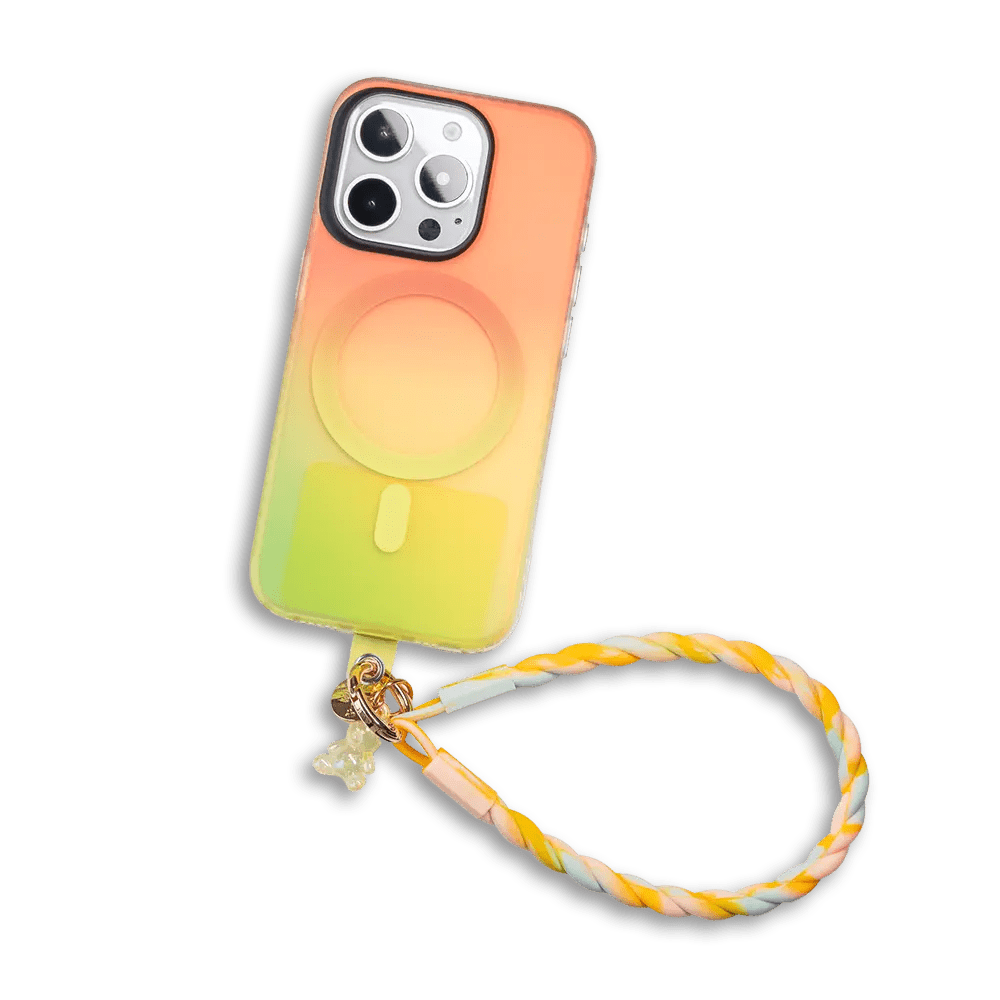 Laser Gradient | MagSafe Phone Case With Charms - PadaSnap