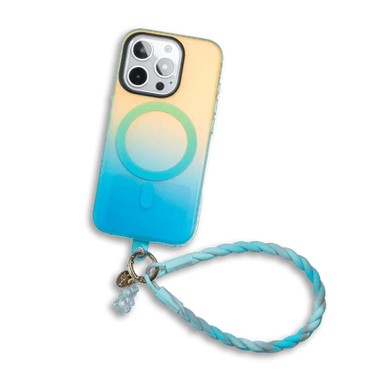 Laser Gradient | MagSafe Phone Case With Charms - PadaSnap