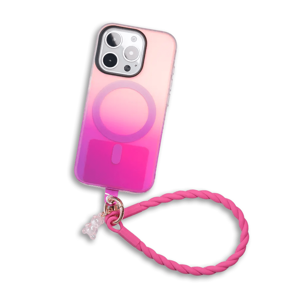 Laser Gradient | MagSafe Phone Case With Charms - PadaSnap