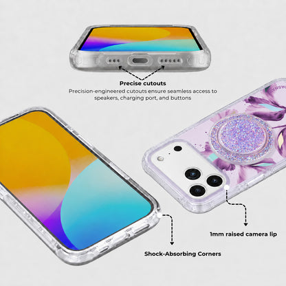 Iris Reverie MagSafe Phone Case Grip Set