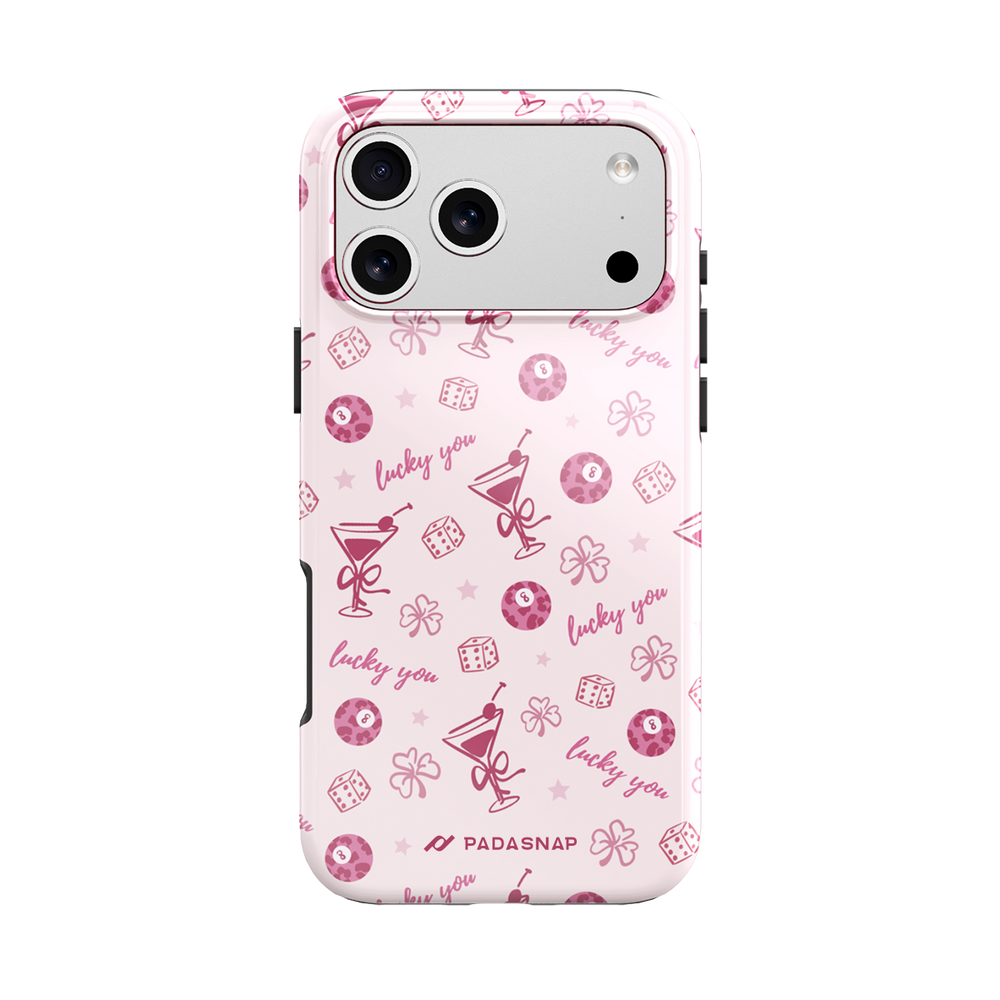 Lucky You Pink MagSafe Phone Case