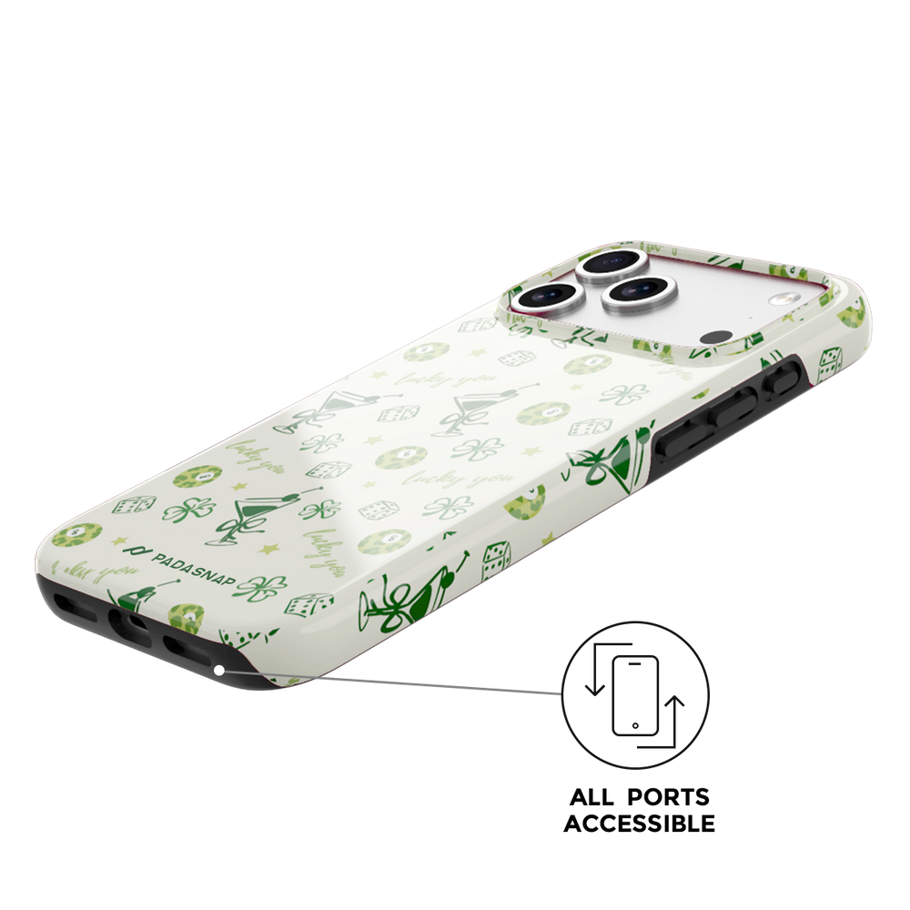 Lucky You Pink MagSafe Phone Case