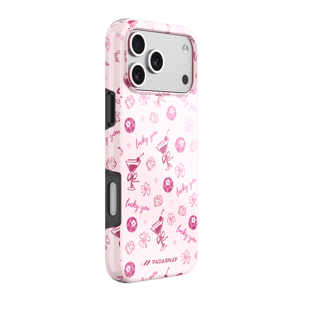 Lucky You Pink MagSafe Phone Case