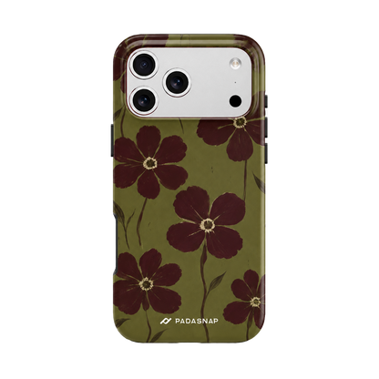 Olive Bloom MagSafe Phone Case