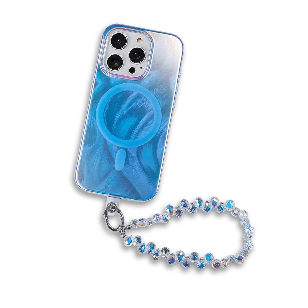 Ocean Elegance | MagSafe Phone Case With Charms - PadaSnap