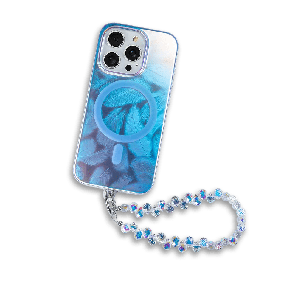 Ocean Elegance | MagSafe Phone Case With Charms - PadaSnap