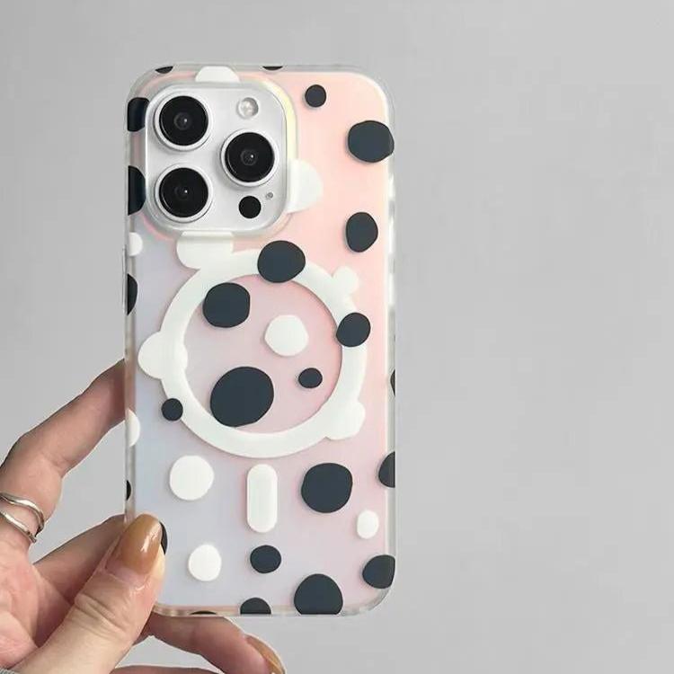 Opalescent Polka Dot | MagSafe Phone Case - PadaSnap