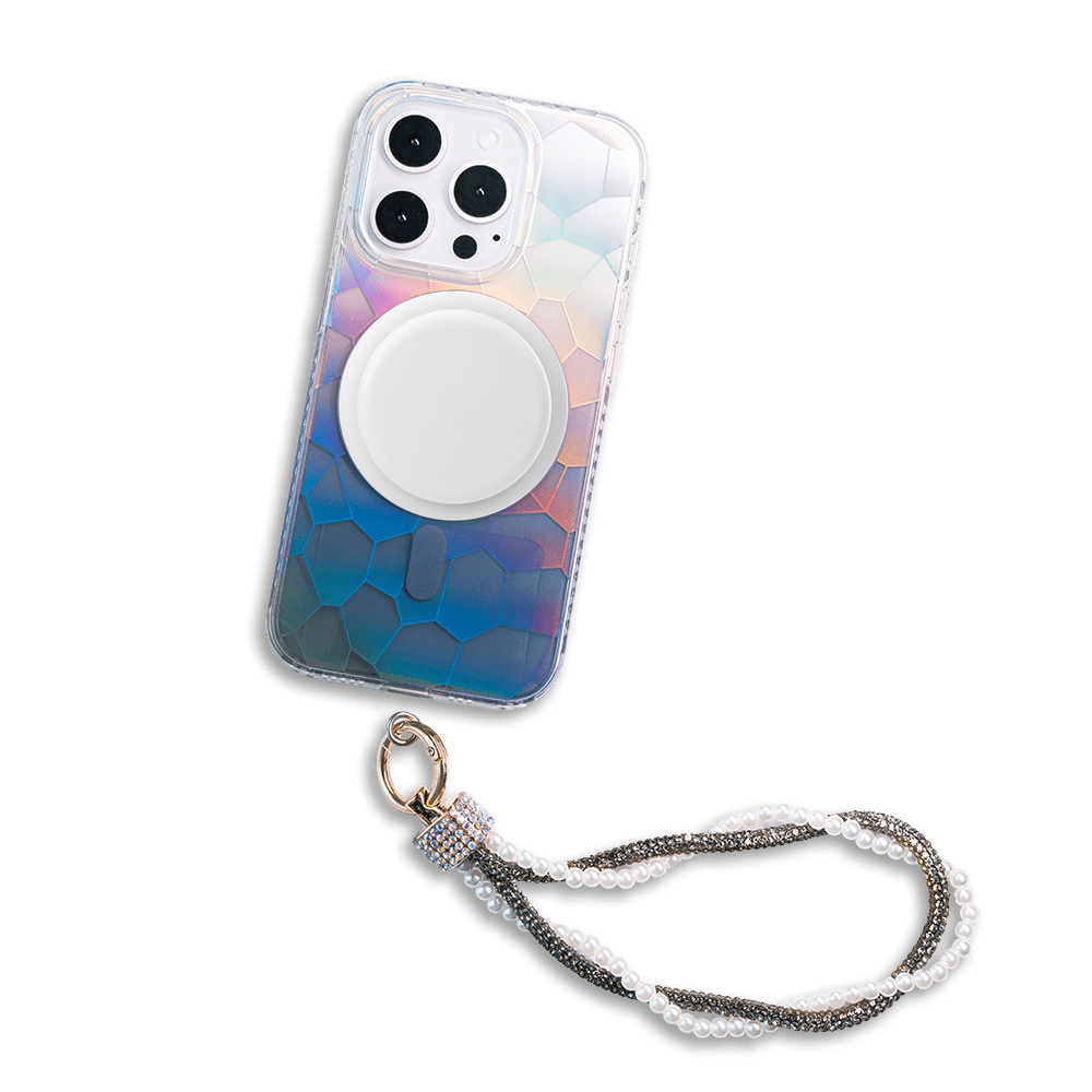 Opalescent Ripple | MagSafe Phone Case Grip Charms Set - PadaSnap