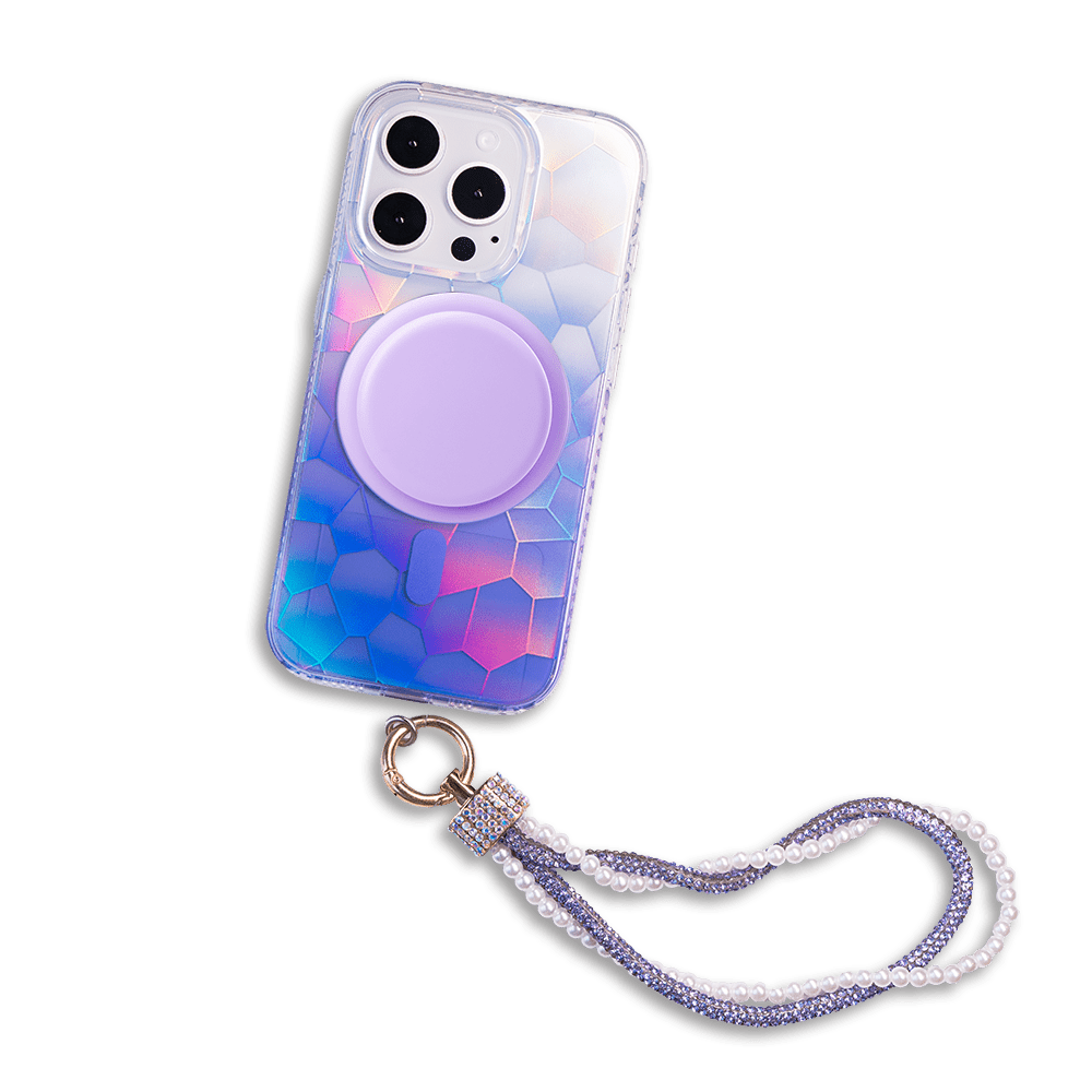 Opalescent Ripple | MagSafe Phone Case Grip Charms Set - PadaSnap