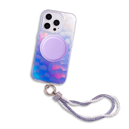 Opalescent Ripple | MagSafe Phone Case Grip Charms Set - PadaSnap