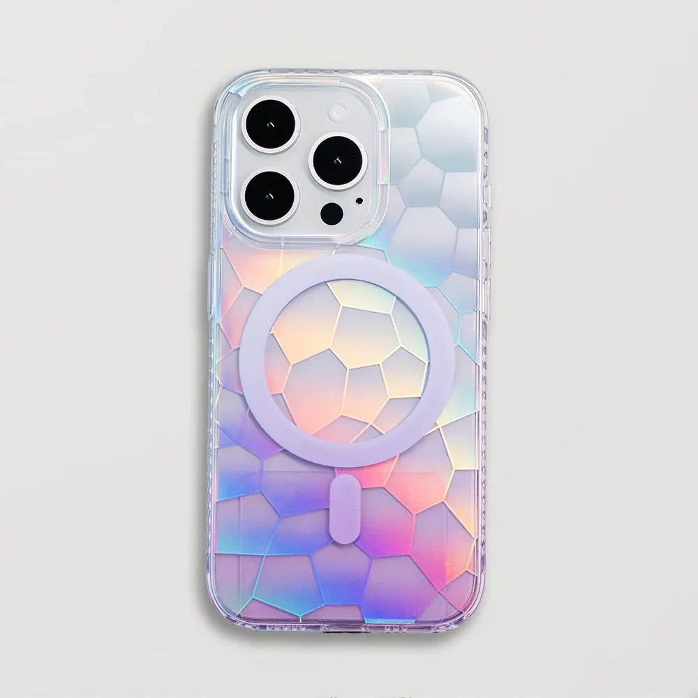 Opalescent Ripple | MagSafe Phone Case With Charms - PadaSnap