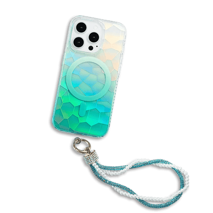 Opalescent Ripple | MagSafe Phone Case With Charms - PadaSnap