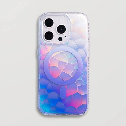 Opalescent Ripple | MagSafe Phone Case With Charms - PadaSnap