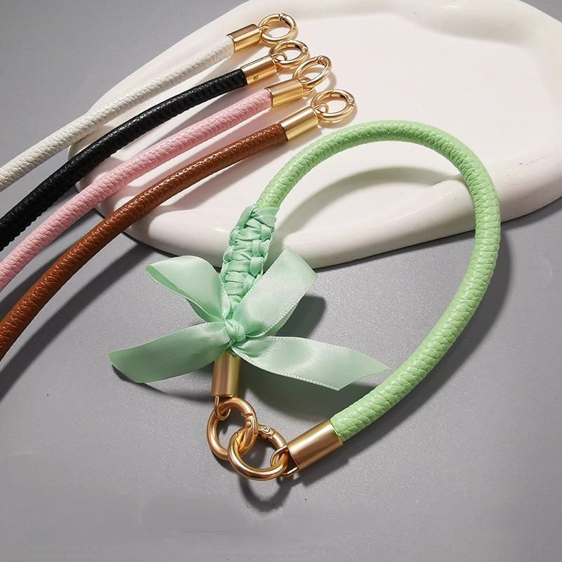 Elegant Bows | Leather Phone Strap