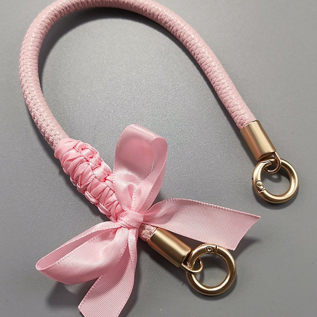 Elegant Bows | Leather Phone Strap