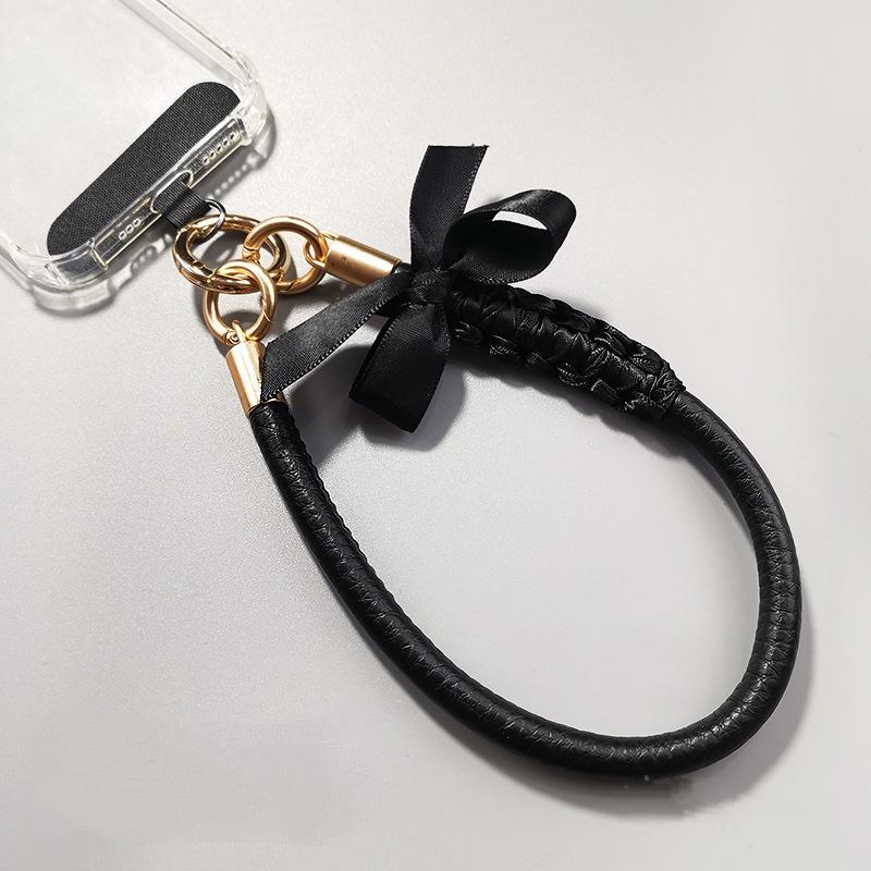 Elegant Bows | Leather Phone Strap