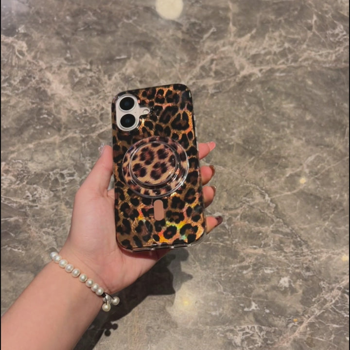 Cool Leopard | MagSafe Phone Case Grip Set