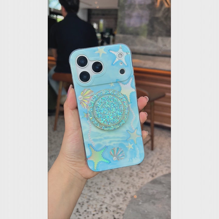 Ocean Glow MagSafe Phone Case Grip Set