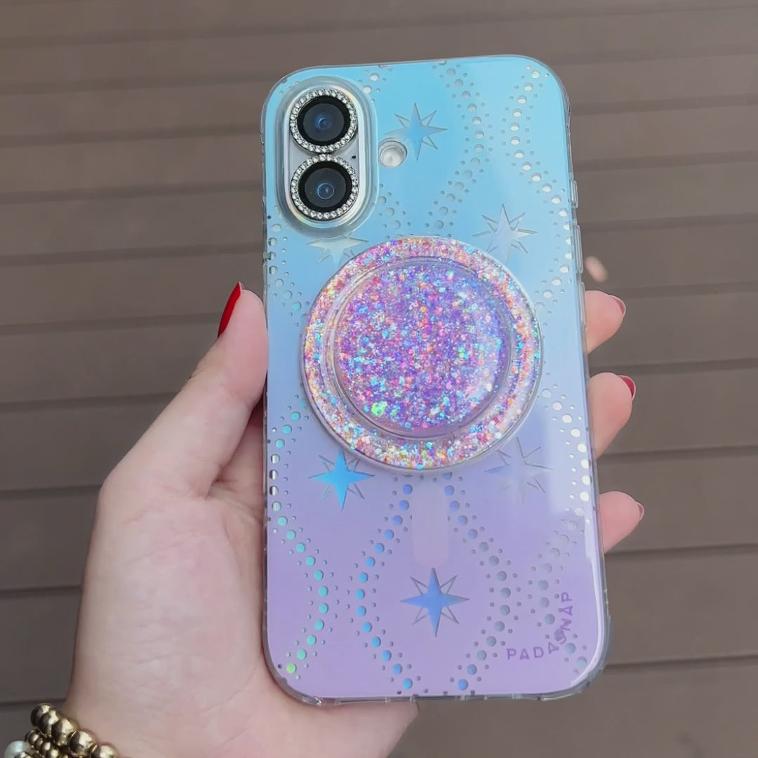 Starlit Charm | Pearl MagSafe Phone Case Grip Set