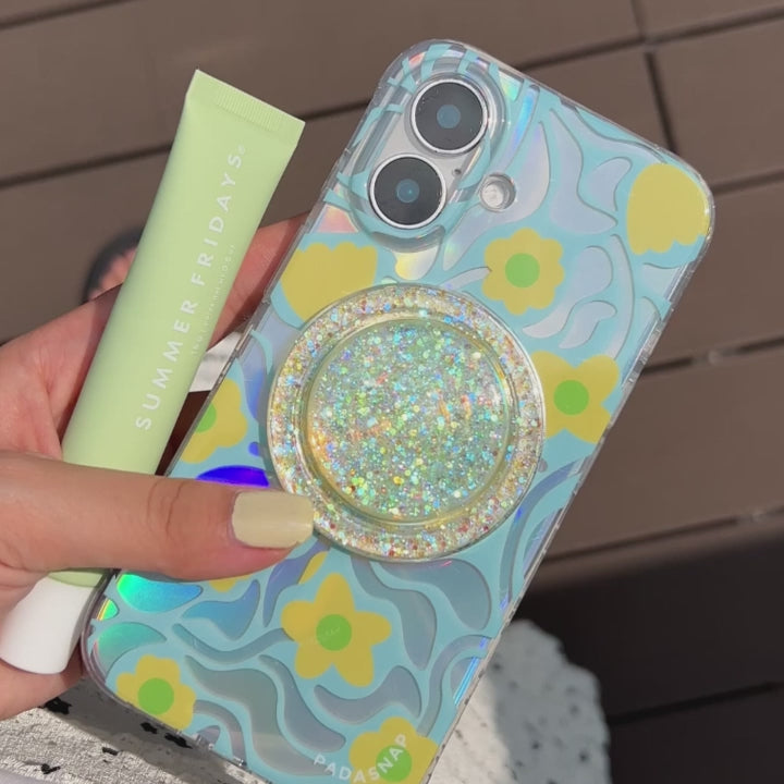 CyberPollen | Green MagSafe Phone Case Grip Set