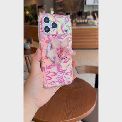 Solar Bloom MagSafe Phone Case Grip Set
