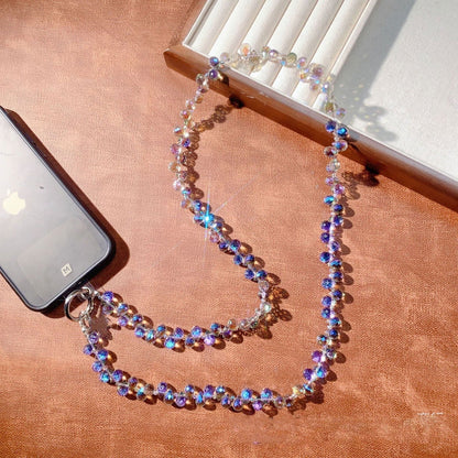 Sparkle Crystal Palace | Crystal Beaded Phone Crossbodies - PadaSnap