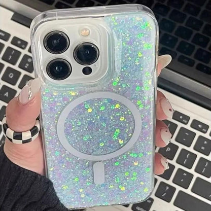 Sparkling Sequins | MagSafe Phone Case - PadaSnap