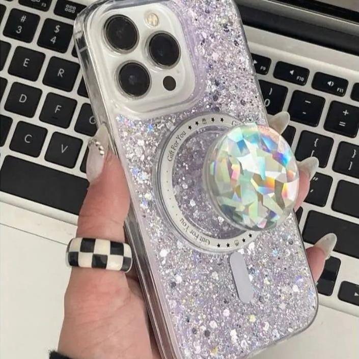 Sparkling Sequins | MagSafe Phone Case - PadaSnap