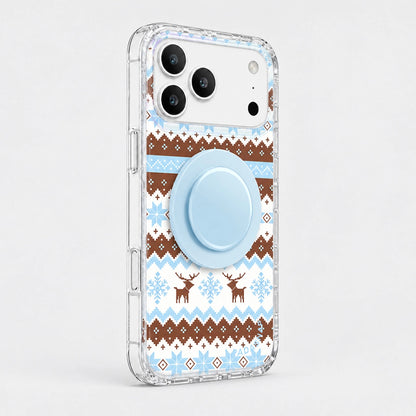 Cocoa Reindeer MagSafe Phone Case Grip Set